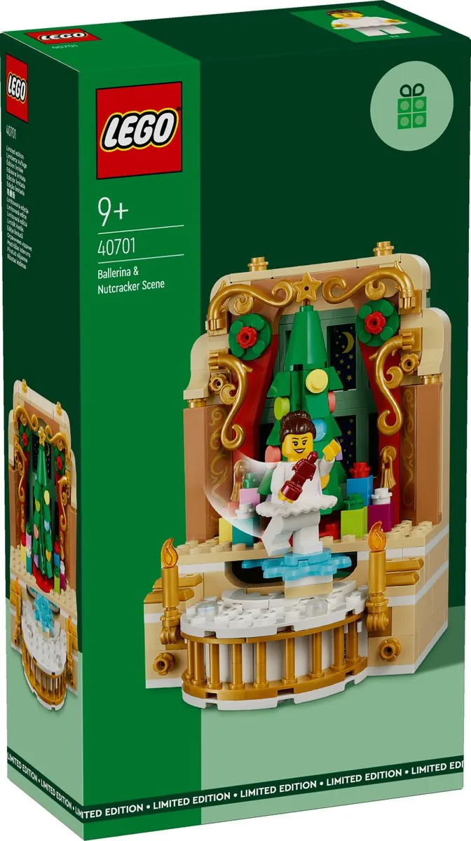 LEGO Kerst 40701 Ballerina & Notenkraker - 244 Stukken