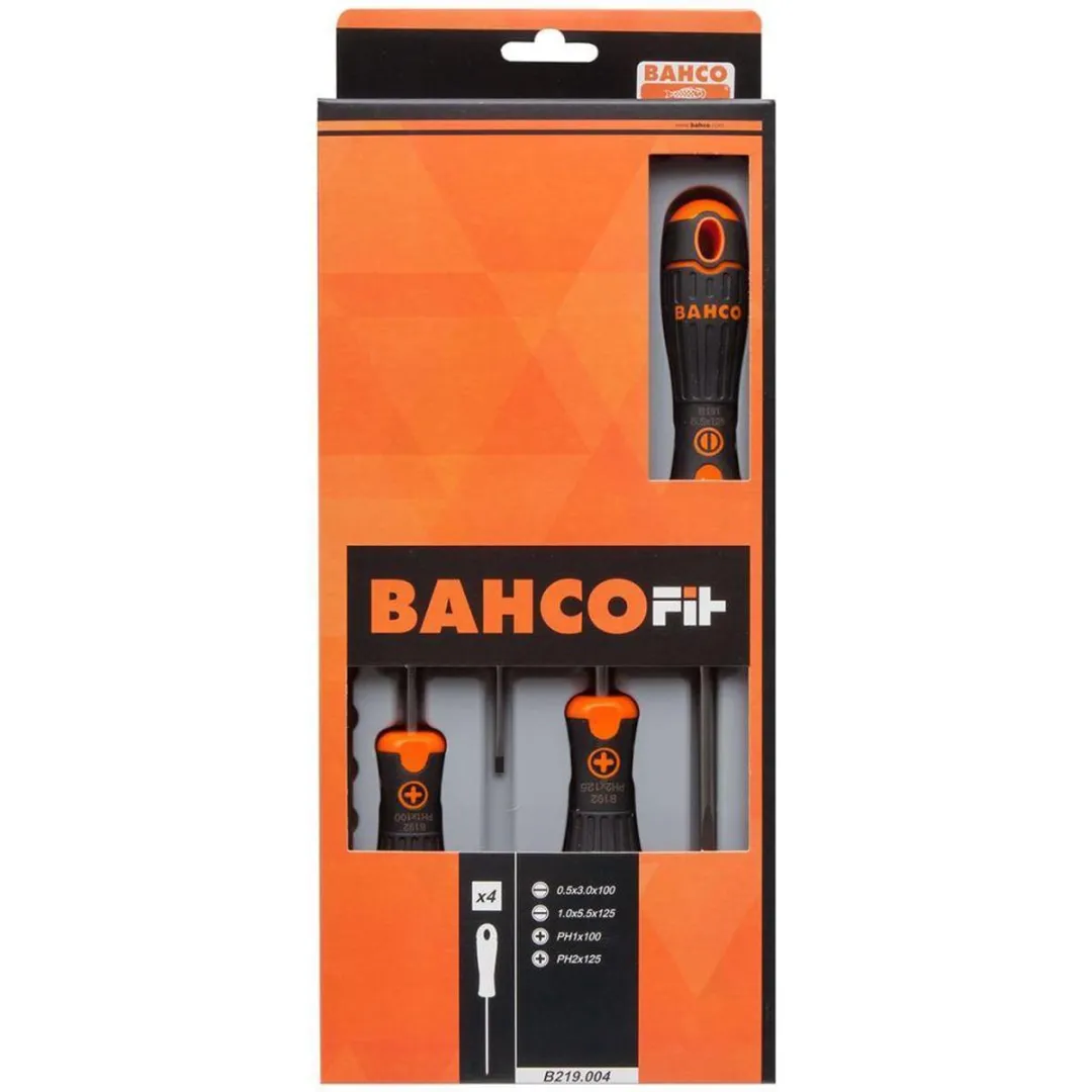 Bahco B219.004 Schroevendraaierset 4-delig