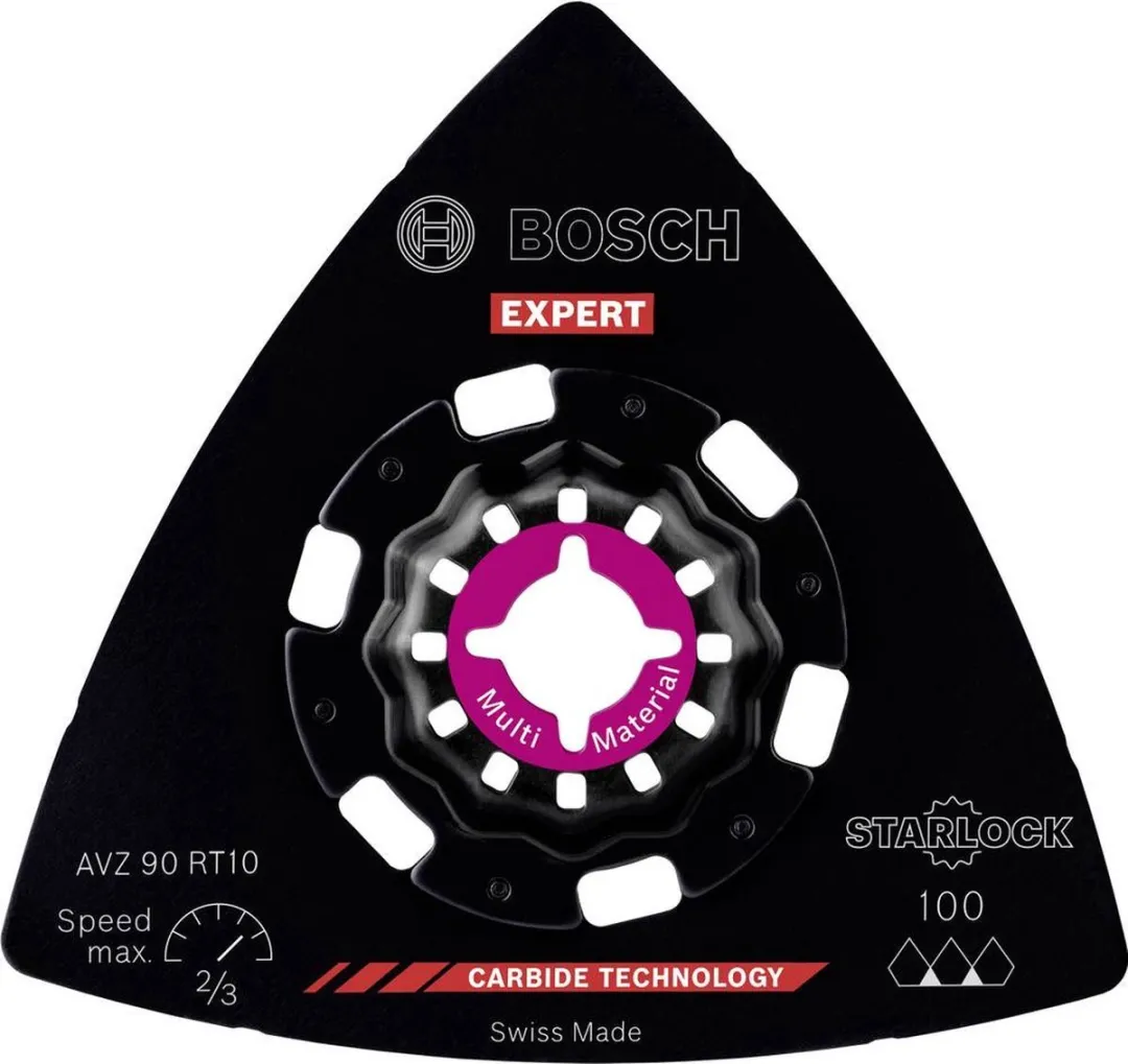 Bosch Professional AVZ 90 RT10 Starlock Schuurplaat 90mm
