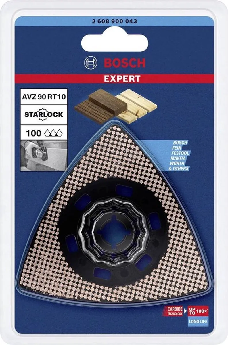Bosch Professional AVZ 90 RT10 Starlock Schuurplaat 90mm - afbeelding 6 van 6