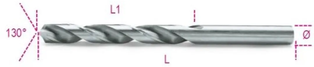 Beta Spiraalboor HSS 6,00mm