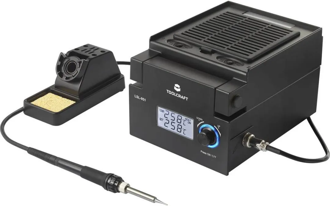 TOOLCRAFT LSL-951 Soldeerstation - 80W - 160-480°C