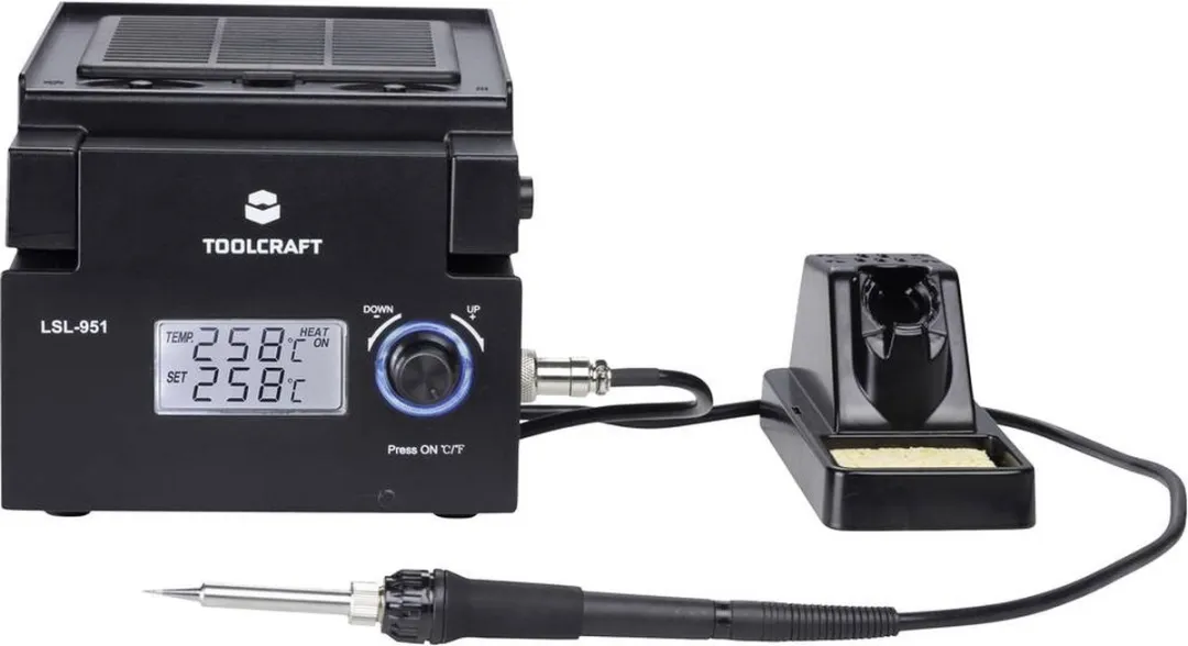 TOOLCRAFT LSL-951 Soldeerstation - 80W - 160-480°C