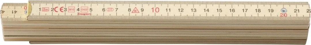 Hultafors H4010N DU Duimstok 2m