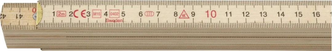 Hultafors H4010N DU Duimstok 2m - afbeelding 6 van 6