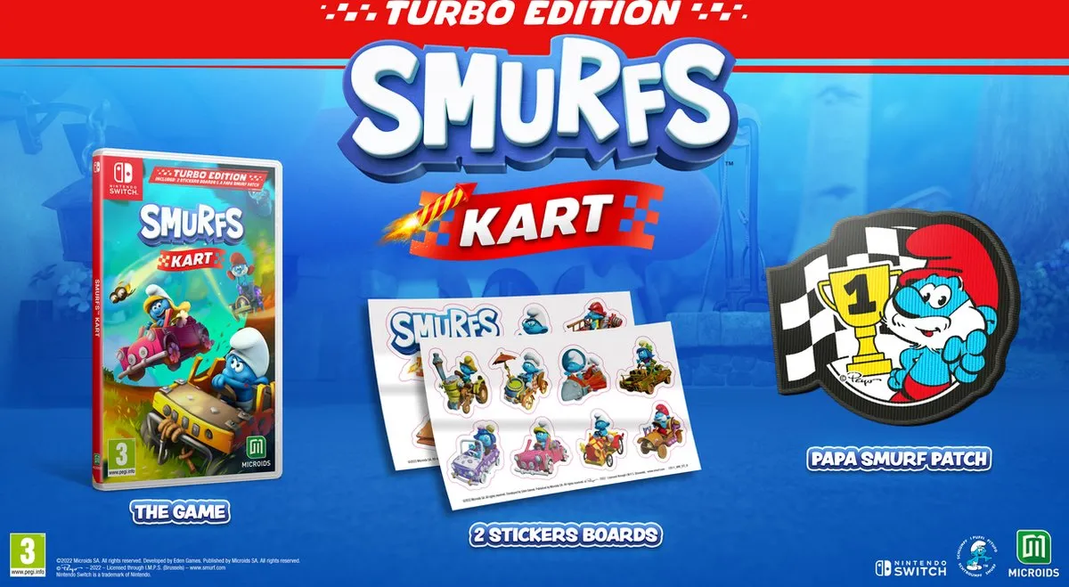 Mindscape De Smurfen Kart Turbo Edition - Nintendo Switch
