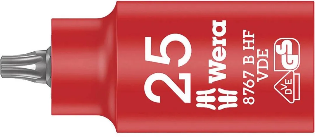 Wera 05004921001 Torx® Zyklop Dopsleutel - 3/8" - TX25 x 55mm - 8767 B VDE HF