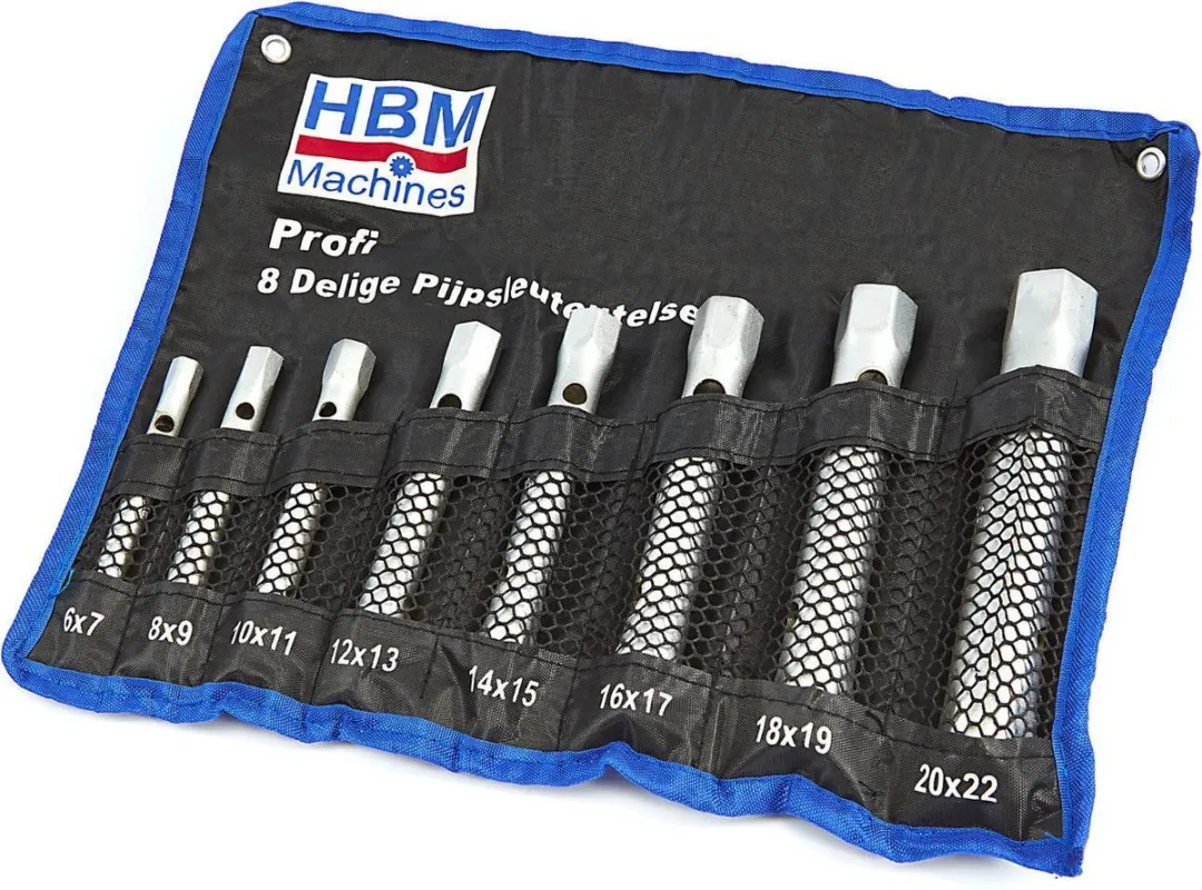 HBM Profi Pijpsleutel Set 8-delig