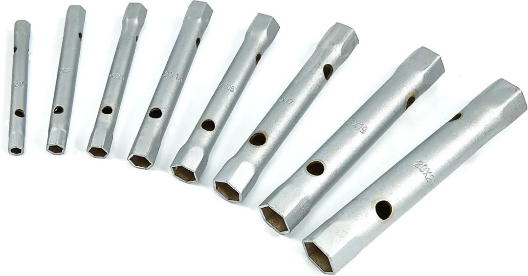 HBM Profi Pijpsleutel Set 8-delig - Ringmaten 6-19