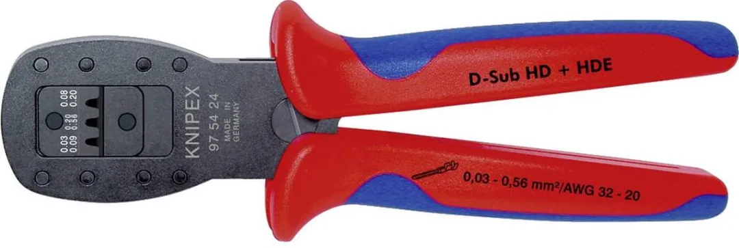 Knipex 97 54 24 Krimphefboomtang voor D-substekkers