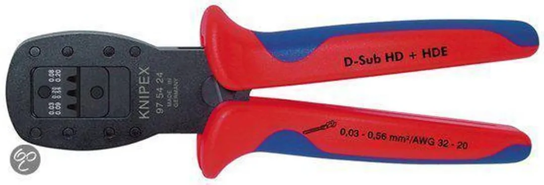 Knipex 97 54 24 Krimphefboomtang - D-substekkers - afbeelding 6 van 6