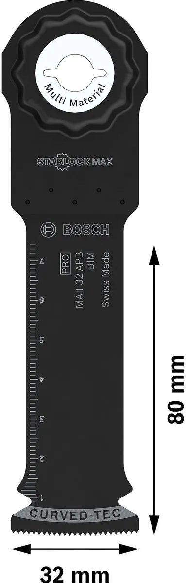 Bosch PRO MAII 32 APB Mes - Oscillerend Multitool