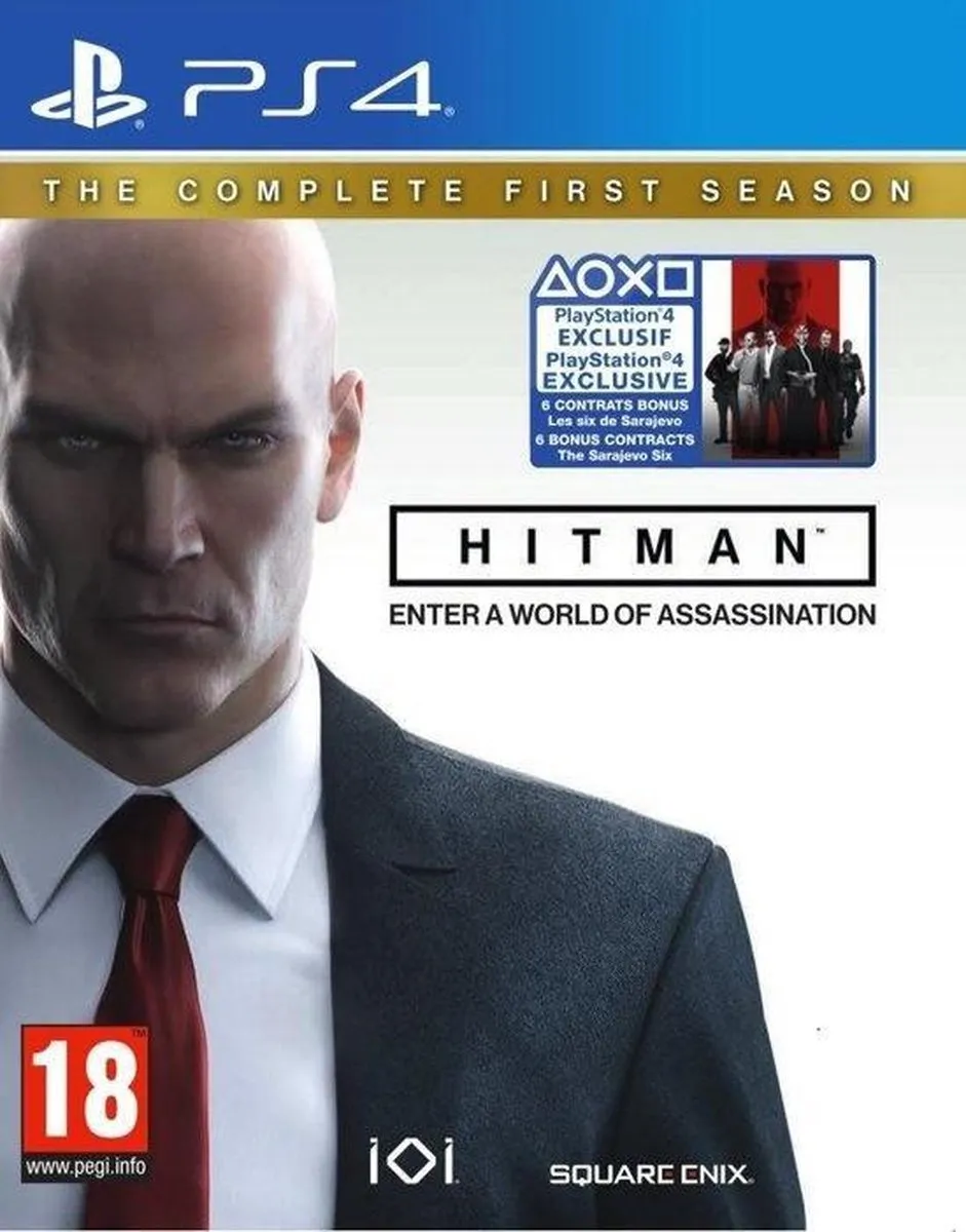 Square Enix Hitman The Complete First Season Steelbook - PS4