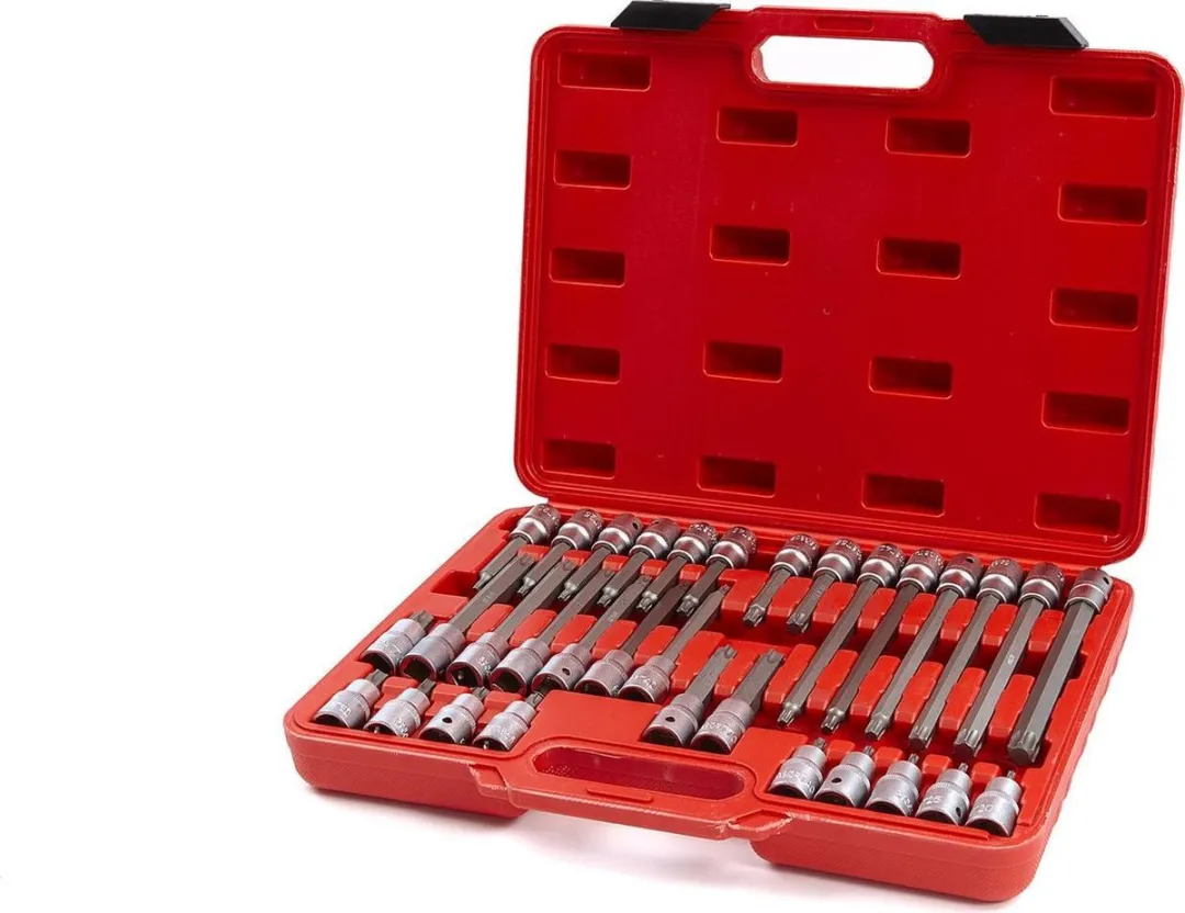 HBM Profi 32-delig 1/2" Torx Doppenset