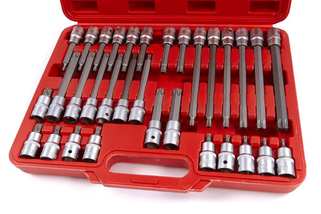 HBM Profi 32-delig 1/2" Torx Doppenset - T20/T25