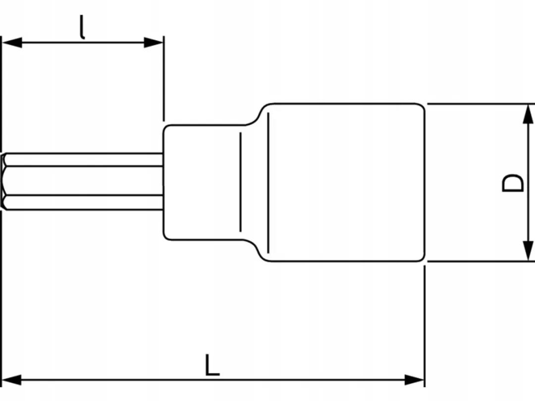 Bahco 6709M-10 Dopsleutel 1/4" - 10mm