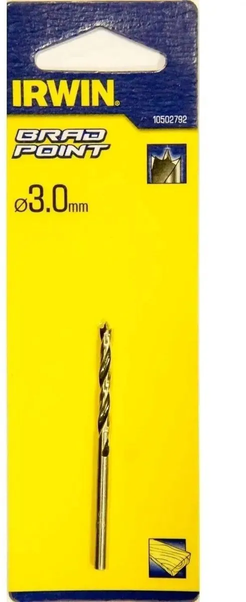 Irwin Houtspiraalboor 3mm