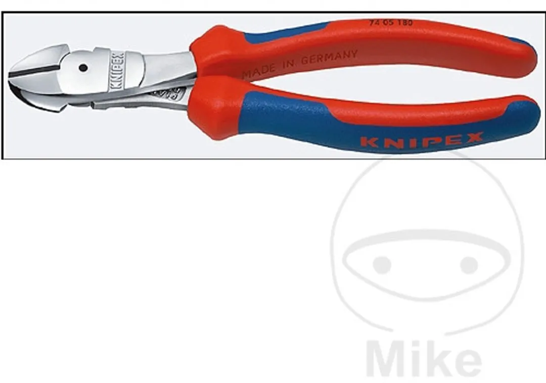 Knipex 74 05 180 Kracht-Zijsnijtang 180mm - Verchroomd