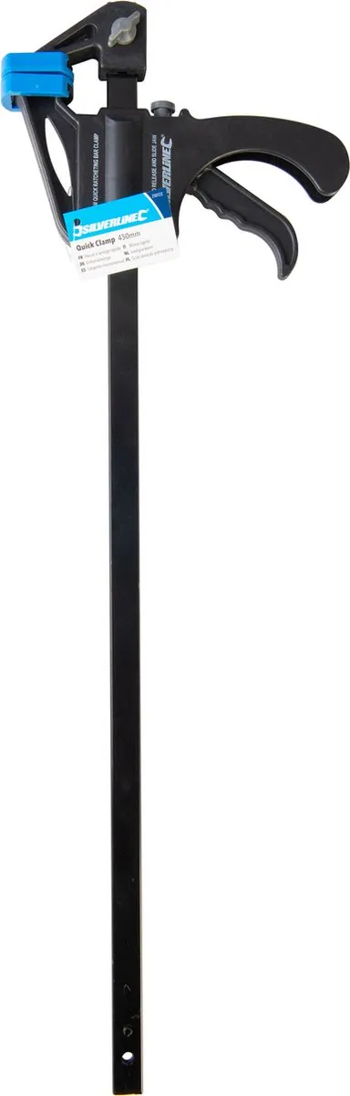 Silverline Snelspan Lijmklem 450mm - Multi