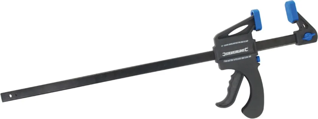 Silverline Snelspan Lijmklem 450mm