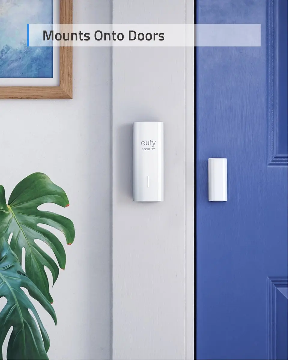 Eufy Draadloze Deur-Raamsensor T89003D3 - Wit