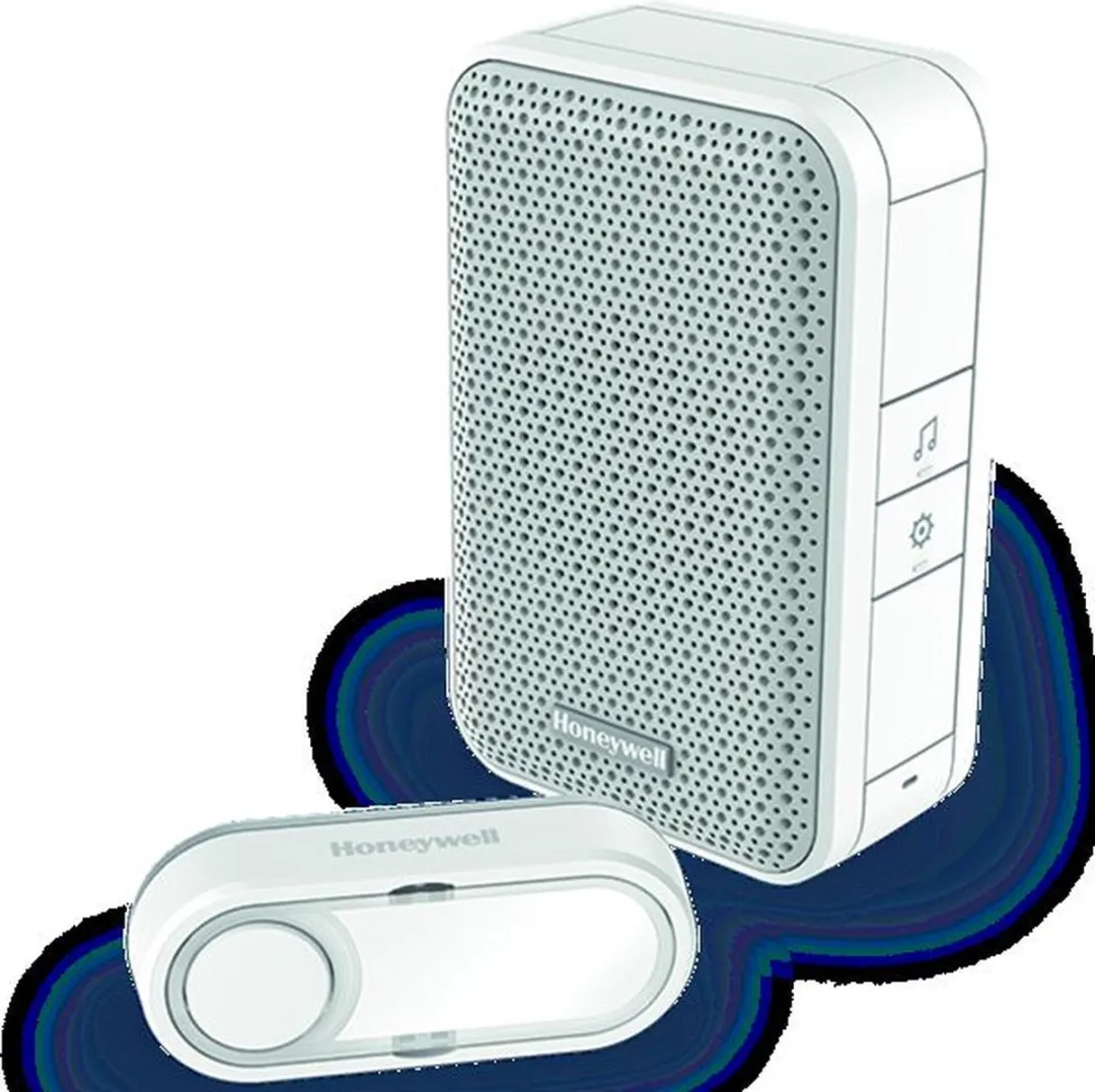 Honeywell Draadloze Bel 150M 4 Melodieën 80dB - Wit