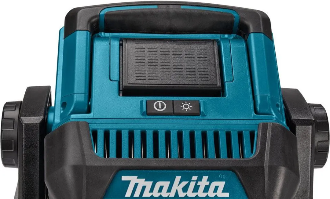 Makita DEADML811 LED Bouwlamp 3000 Lm - Turquoise/Zwart - afbeelding 6 van 6
