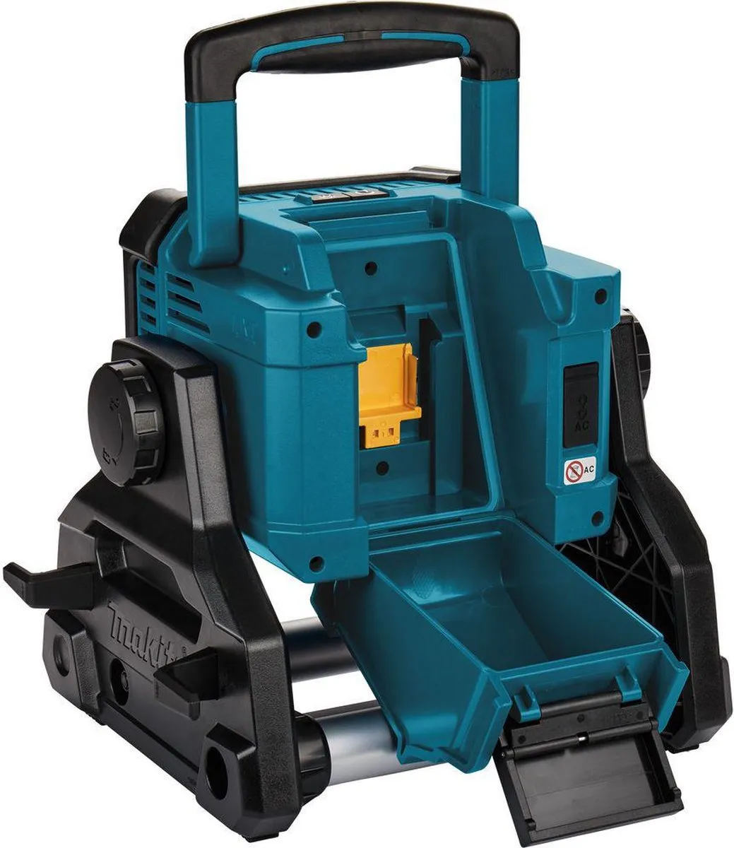 Makita DEADML811 LED Bouwlamp 3000 Lm - Turquoise/Zwart