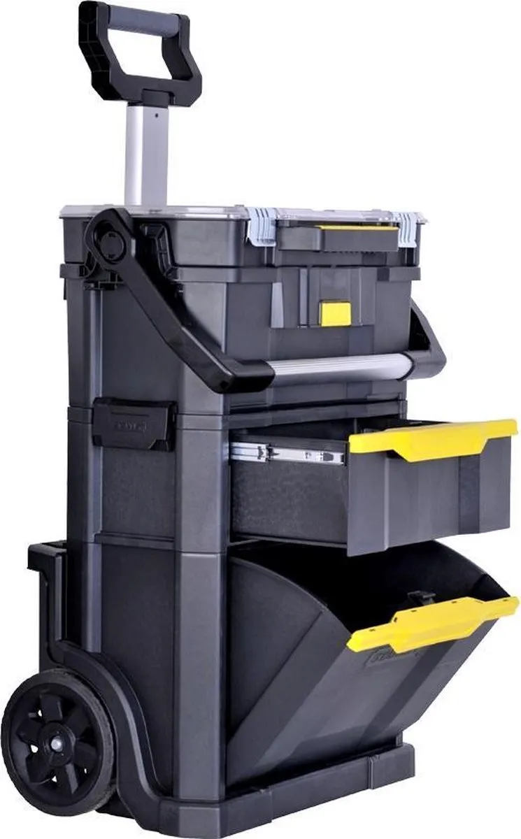 Stanley STST1-79231 Gereedschapswagen 2-in-1 - Zwart/Geel