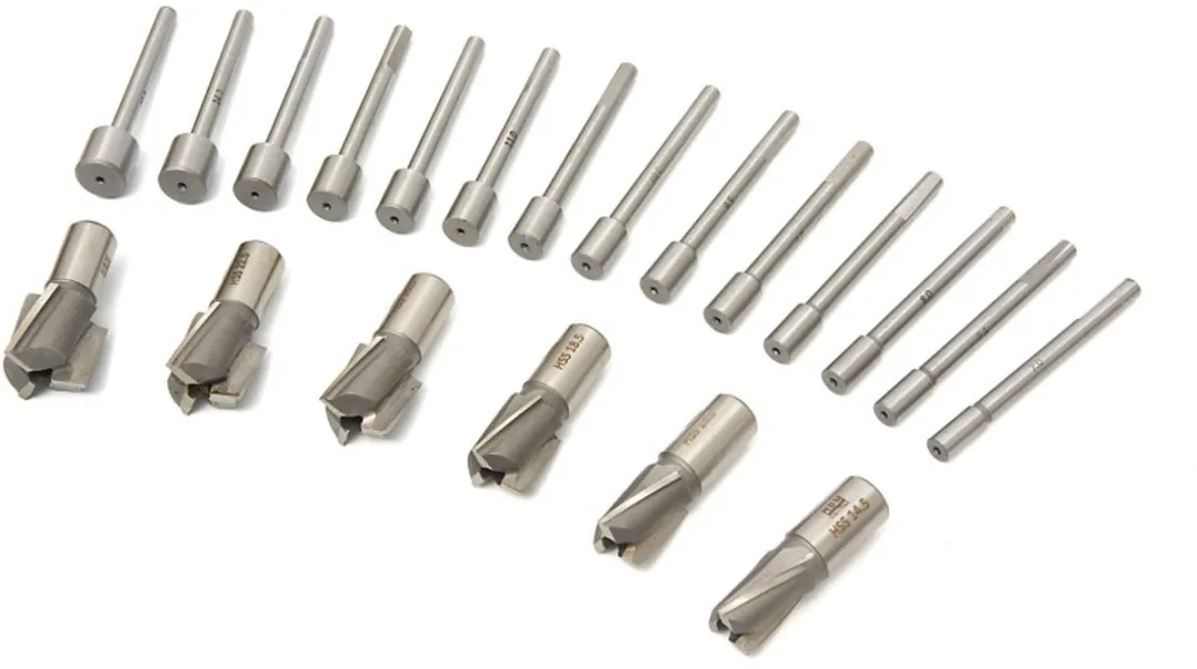 HBM HSS Inbus Verzinkfrezenset Type 1 - afbeelding 6 van 6