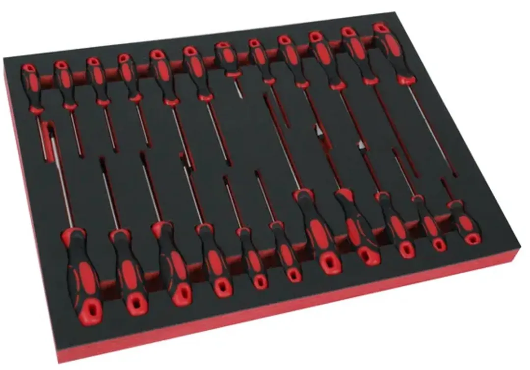 HBM H134201 Schroevendraaierset 23-delig - Zwart
