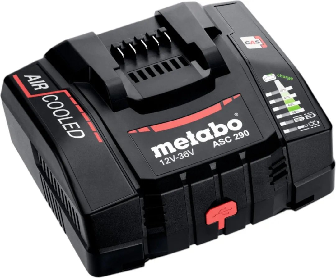Metabo LiHDX Basisset 18V 8.0Ah - 624975000 + ASC 290 Lader