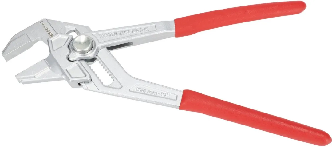 Rothenberger Rofast Waterpomptang 10" - Rood/Zilver