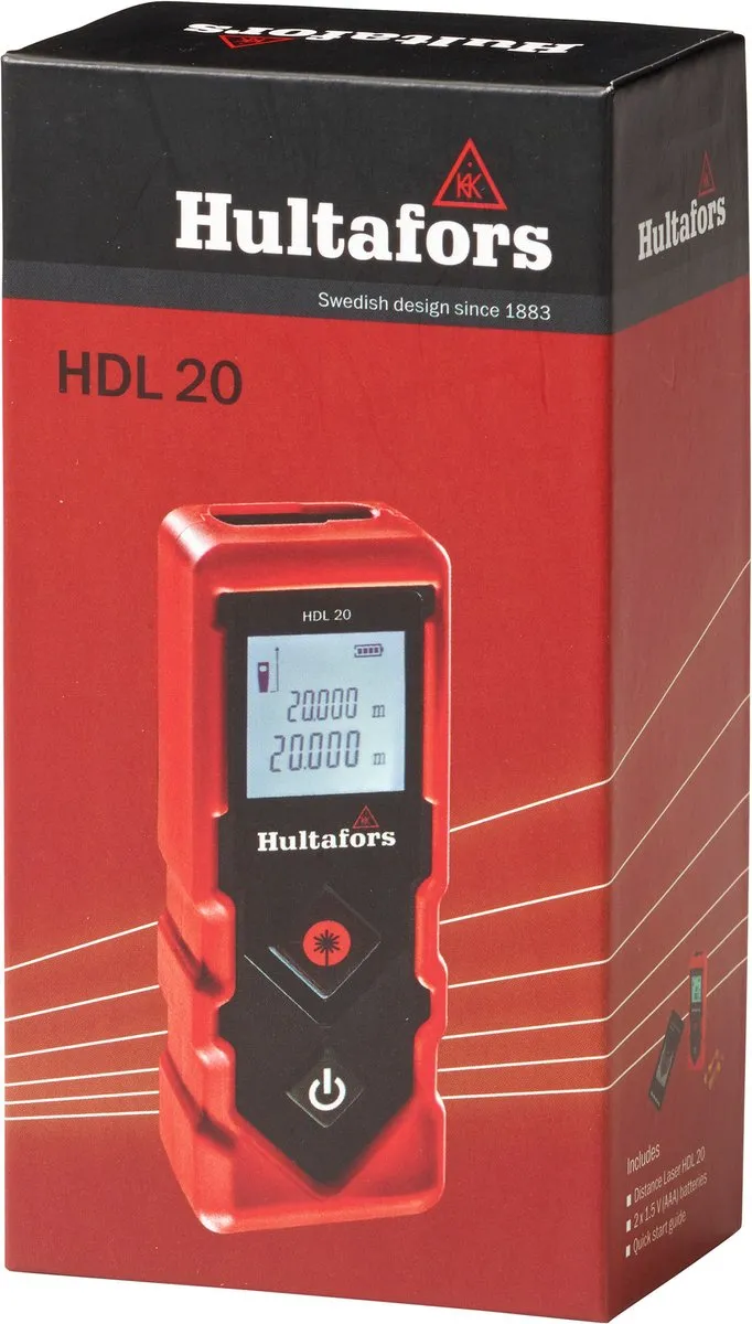 Hultafors HDL 20 Afstandsmeter