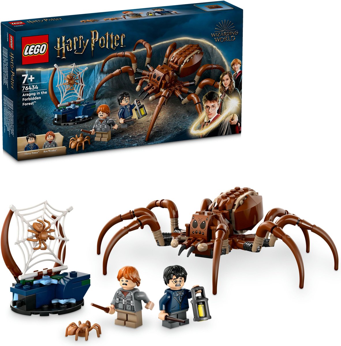 LEGO Harry Potter™ Aragog in het Verboden Bos 76434