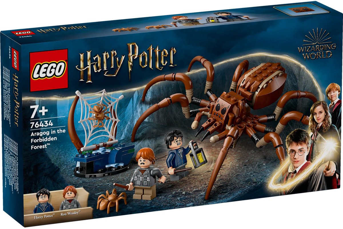LEGO Harry Potter™ Aragog in het Verboden Bos 76434