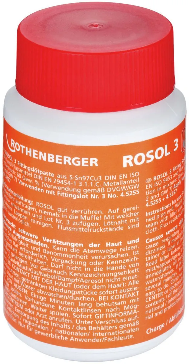 Rothenberger ROSOL 3 Fittingsoldeerpasta 250g