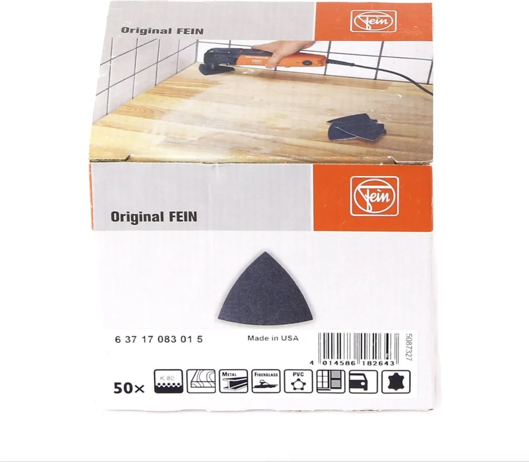 Fein 50x Schuurvellen 80mm K80 - 1 Stuk