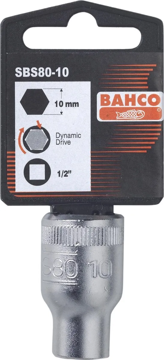 Bahco Dopsleutel 1/2" Zeskant 21mm