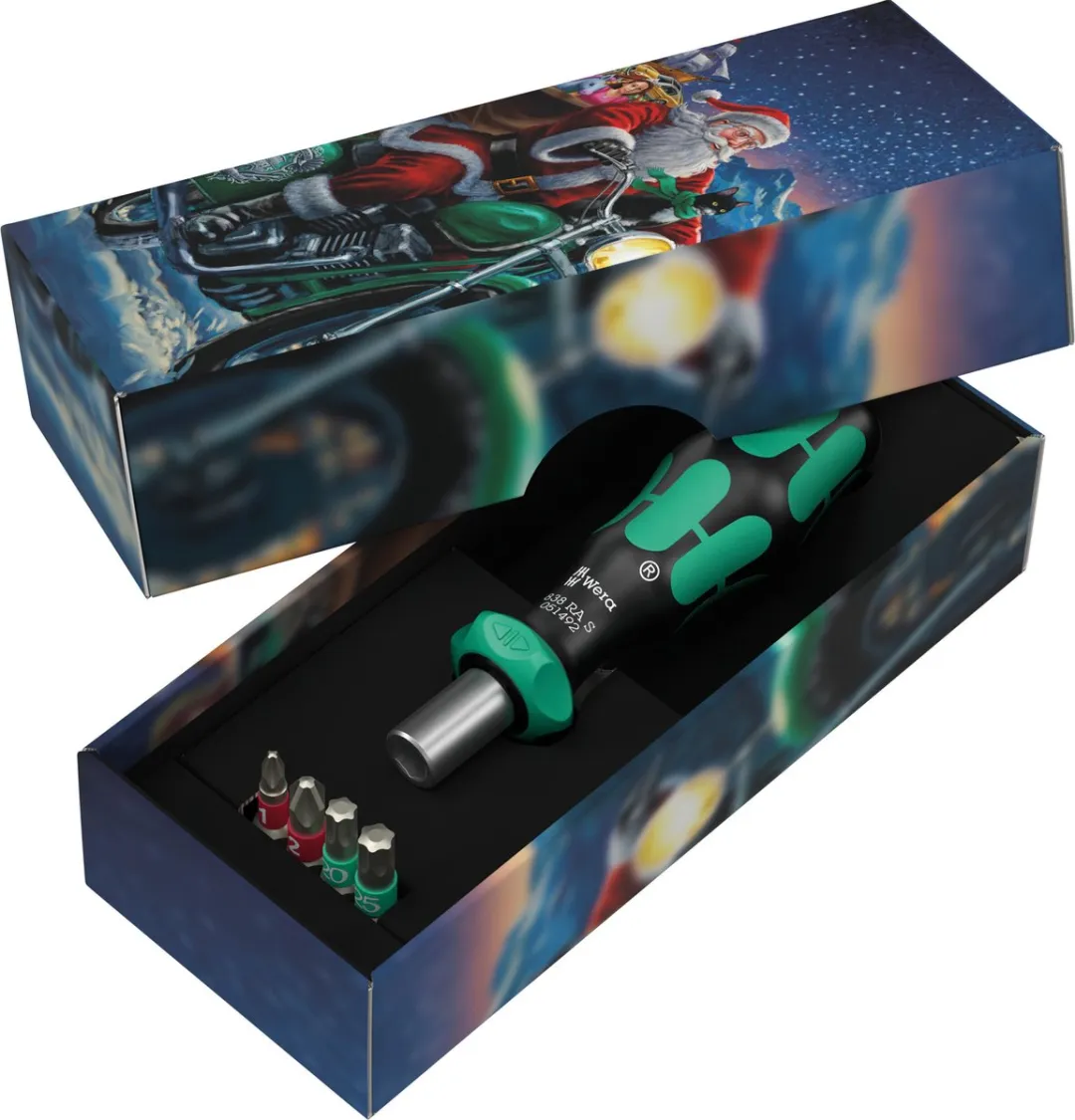 Wera 838 RA S/4 Bit- en Steeksleutelset 1/4