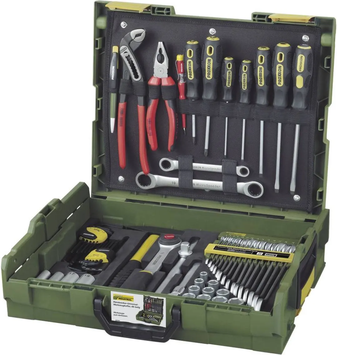 Proxxon Gereedschapskoffer 68-delig - 445x118x358mm - afbeelding 6 van 6
