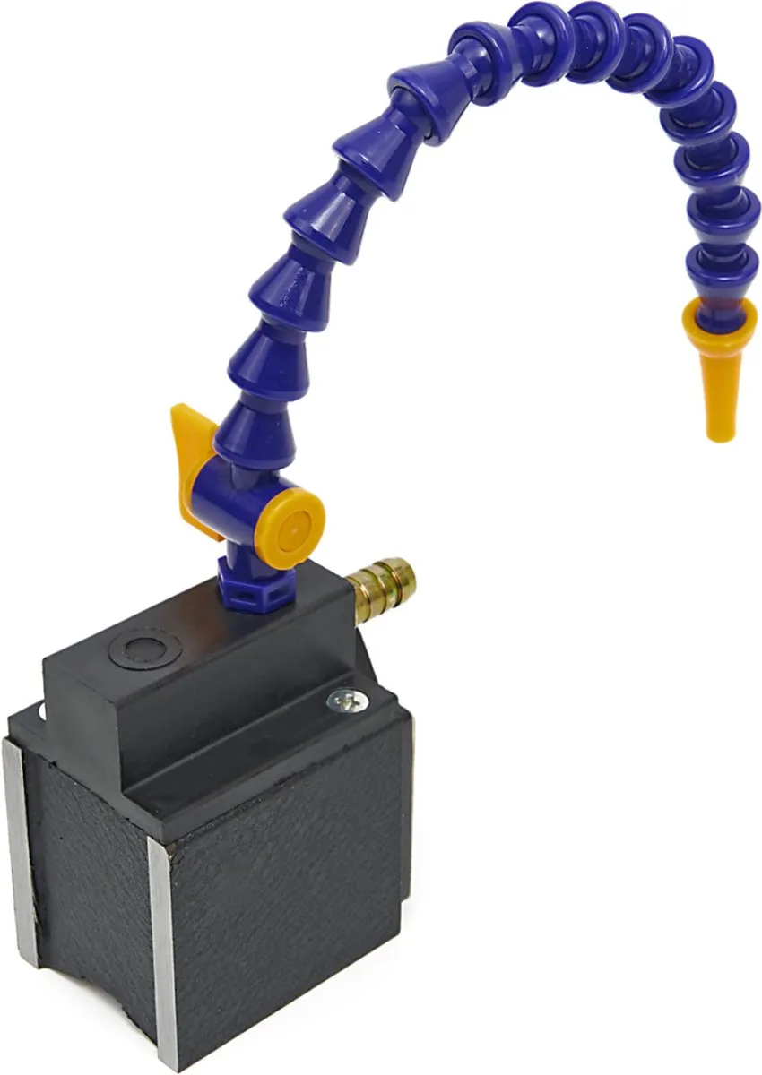 HBM Magneetvoet Koelarm 325mm met Kraan
