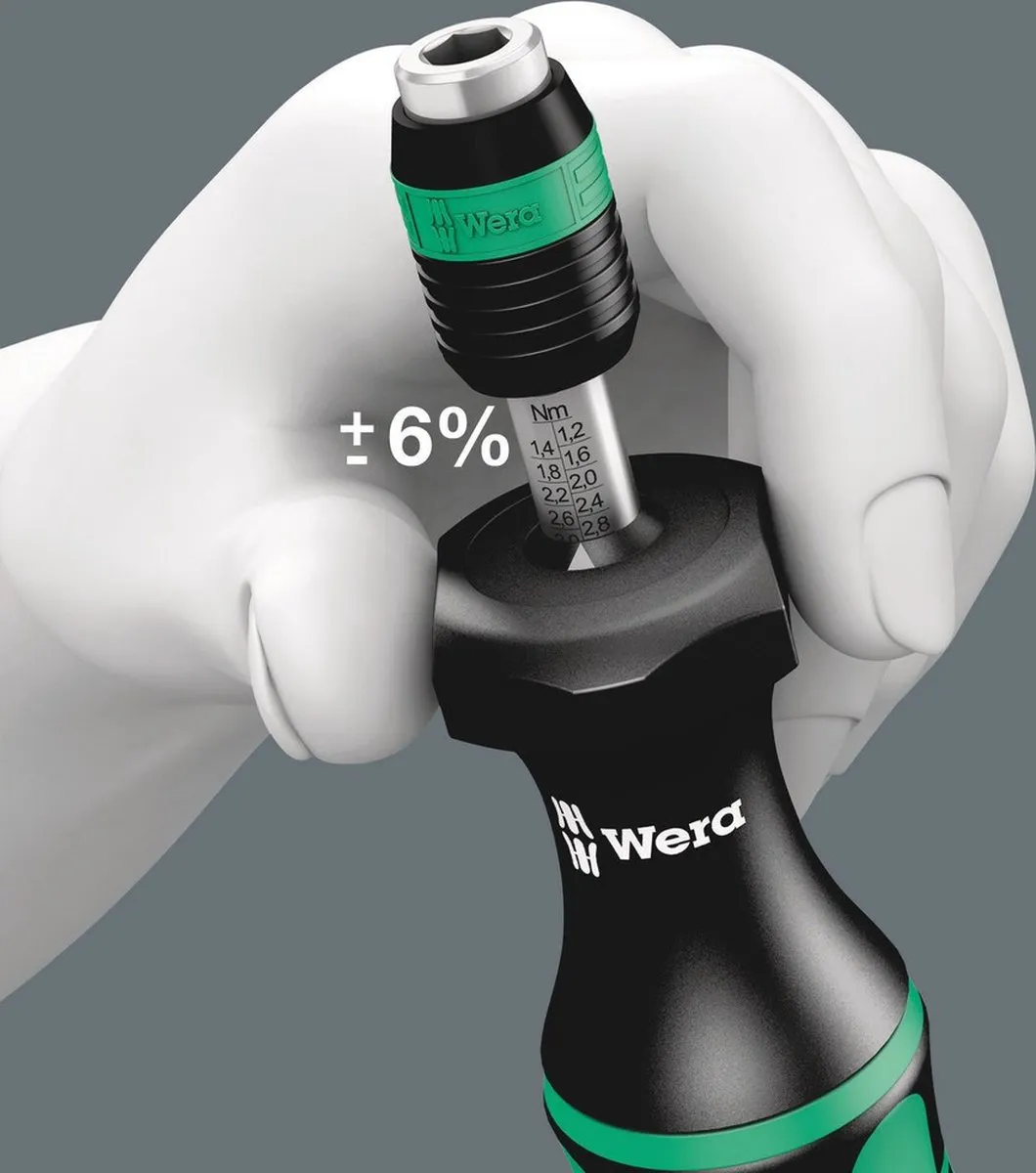Wera Momentschroevendraaier Set 27-delig - Groen/Zwart
