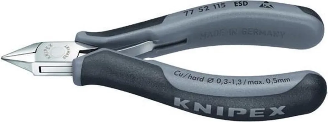 Knipex 7772115ESD Elektronicaschuinsnijders 115mm