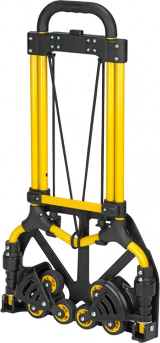 Stanley Opvouwbare Steekwagen SXWTD-FT584 - 60kg - Zwart/Geel