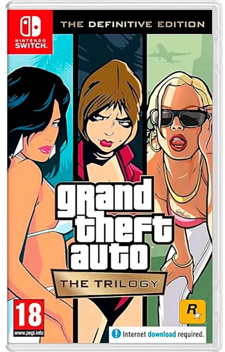 Rockstar Grand Theft Auto The Trilogy - Definitive Edition Switch
