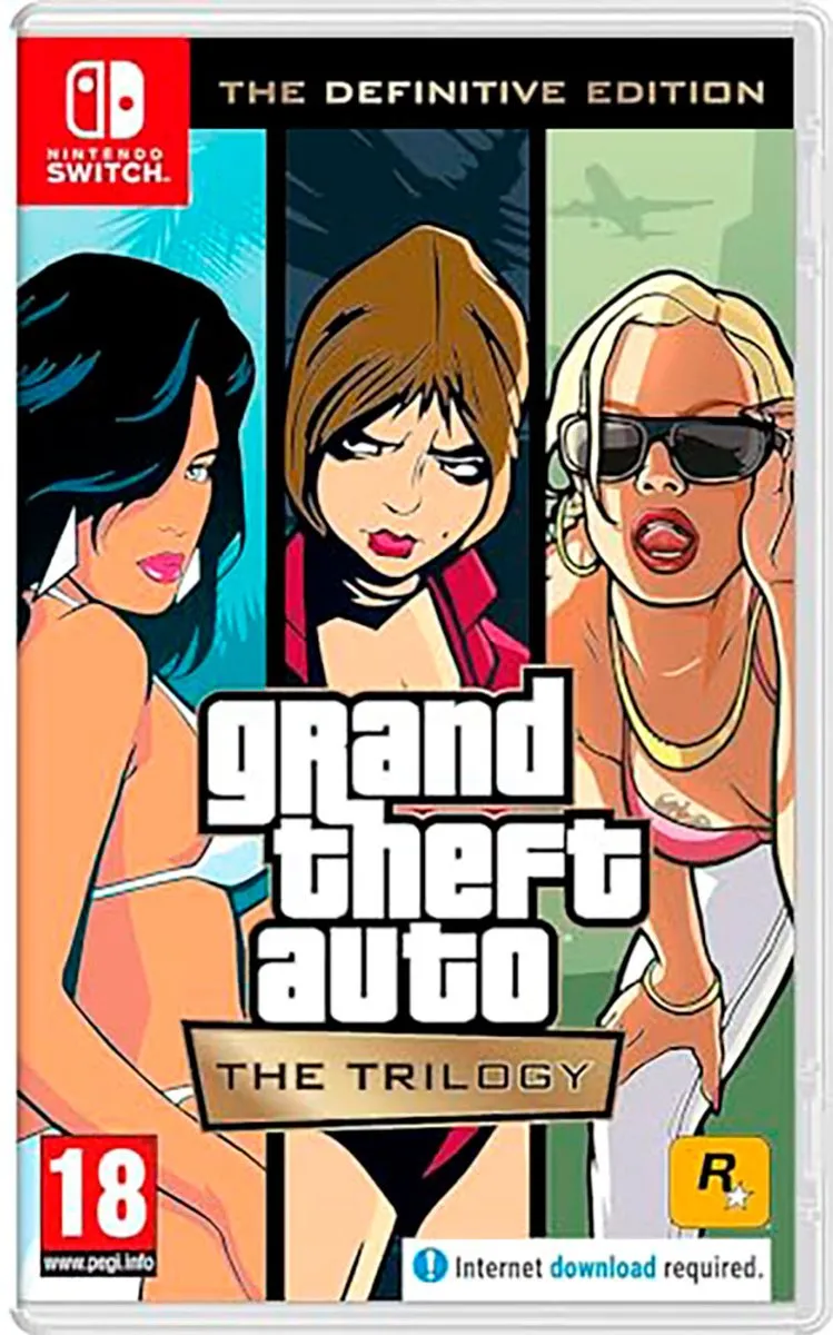 Rockstar Grand Theft Auto The Trilogy - Definitive Edition Switch