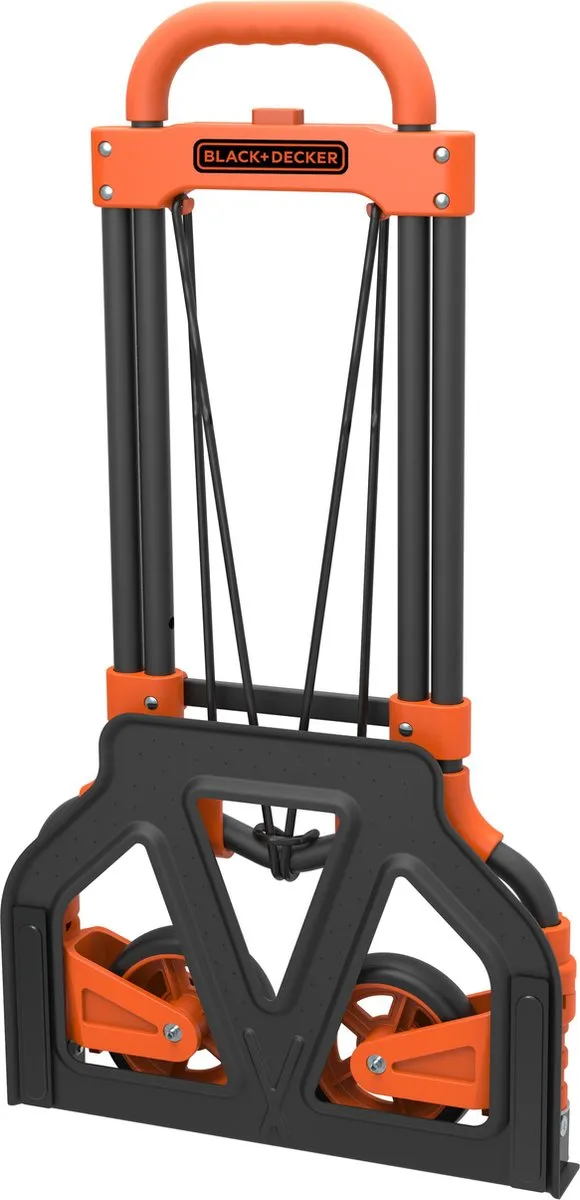 BLACK+DECKER BXWT-H200 Steekwagen - 65 kg - Zwart/Oranje - afbeelding 6 van 6