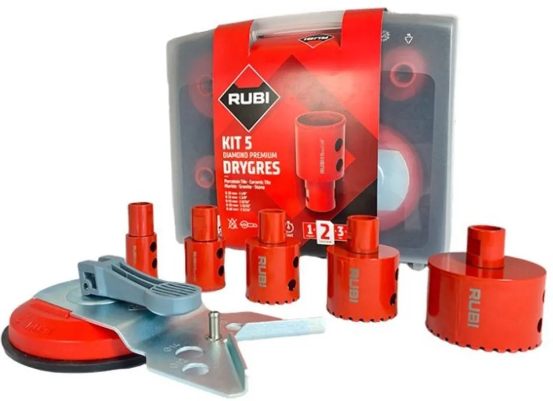 Rubi Drygres Premium Diamantboren Set M14