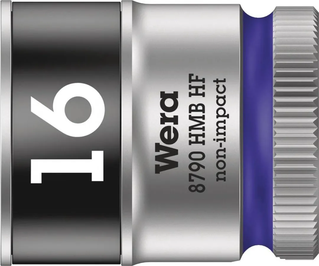 Wera 8790 HMB HF Dopsleutelinzetstuk 16mm - 1 Stuk - afbeelding 6 van 6